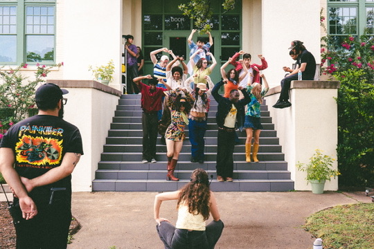 Hall Pass — choreography on the school steps